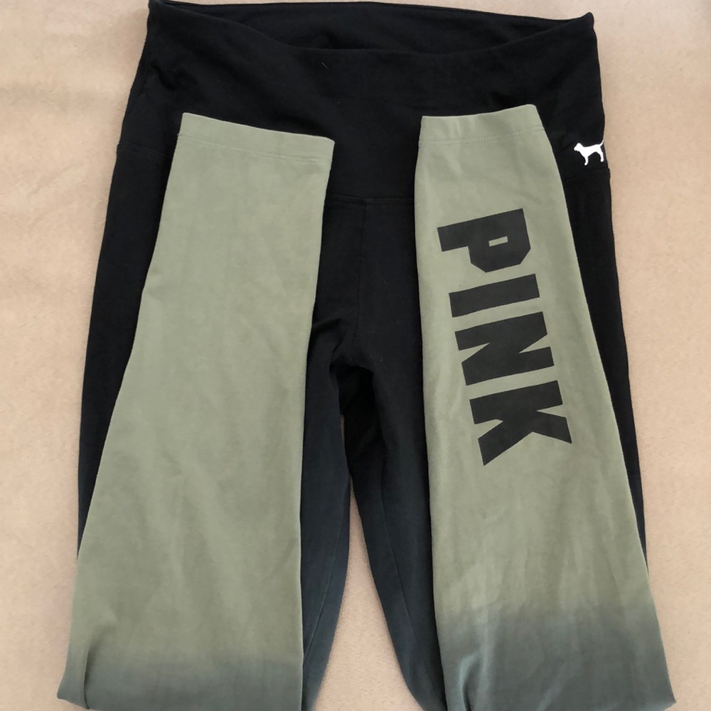 Ombré pink leggings